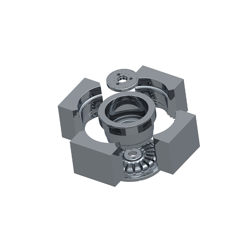 Пресс-форма низкого давления с воздушным охлаждением для ступицы колеса